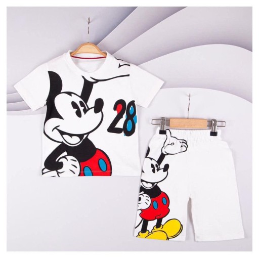 Komplet t-shirt spodenki MICKEY 104 cm 3-4 lata