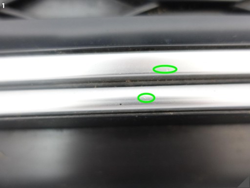 AUDI S5 8W6 F5 B9 16-19 cover grille grid W bumper front right
