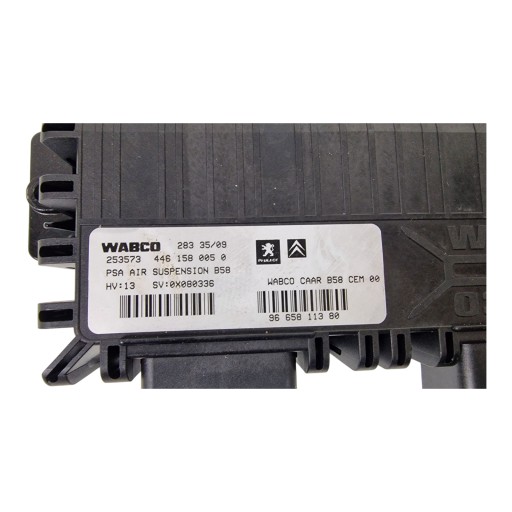 CITROEN C4 PICASSO module control unit springing 9665811380