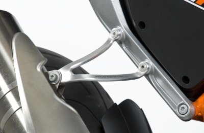 EH0052SI - КРІПЛЕННЯ ВИХЛОПНОЇ ТРУБИ RG RACING KTM 690 DUKE 12 SILVER