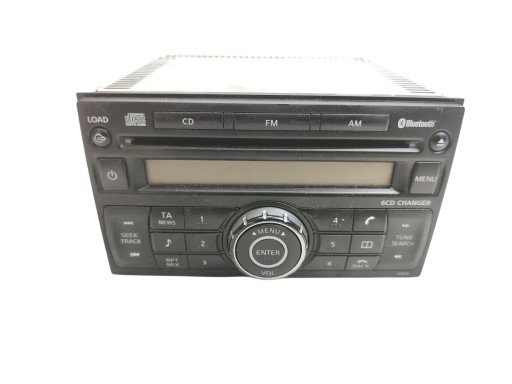 RADIO CD FABRYCZNE NISSAN QASHQAI J10 28185JD40A