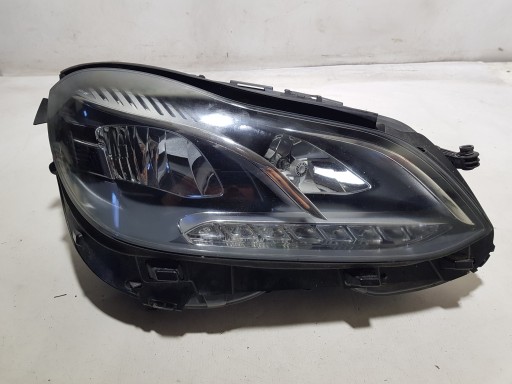 light LED right front MERCEDES W212 LIFT complete