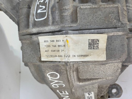 Porsche Cayenne 9Y0 9Y3 3,0 Hybrid differential rear 0DG500043H (N311)