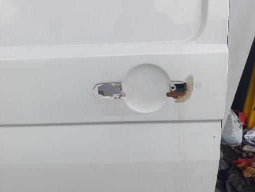 door sliding VW T5 T5 lift side right biale
