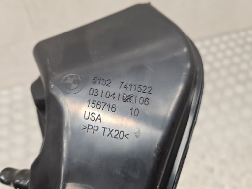 BMW X3 G01 DRAIN ODPLYW OF WATER 7411522