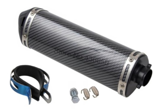 MCMUW00008 - ГЛУШНИК ВИХЛОПНОЇ УНІВЕРСАЛЬНИЙ МОТОЦИКЛ QUAD МОПЕД