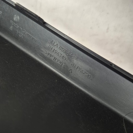 VW ID 4 ID.4 20-> spoiler HOKEJ nárazníku pravý předek