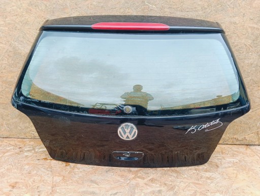 trunk door boot Volkswagen Polo 9N 1.4 TDI black