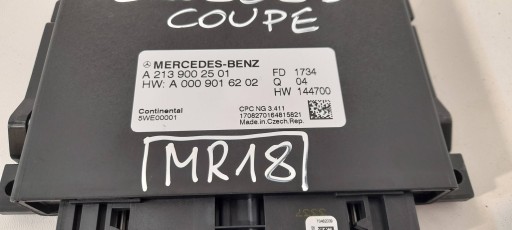 Mercedes-Benz E W213 Centralina cambio ingranaggi A2139002501 (MR18)