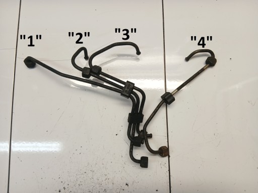 VW LT 2.5 SDI TDI fuel line Schläuche WTRYSKOWE