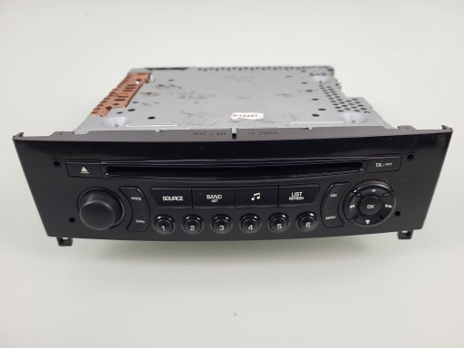 96750284XN - PEUGEOT 308 CC РАДИО CD-ПЛЕЕР КОД ПОД VIN