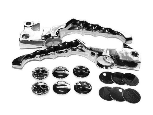 MT241-023-CHROME - ВАЖЕЛІ HARLEY DYNA ELECTRA HERITAGE ROAD SOFTAIL