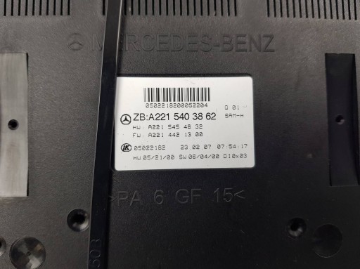 modul A2215403862 MERCEDES - BENZ S 320