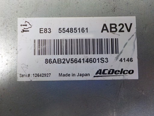 OPEL CORSA E 1.4 16V computer control unit 55485161 AB2V