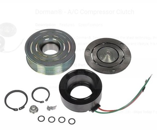 AK.1101.0084 - Сцепление компрессора Honda CR-V III 2.4 L 2007-2010