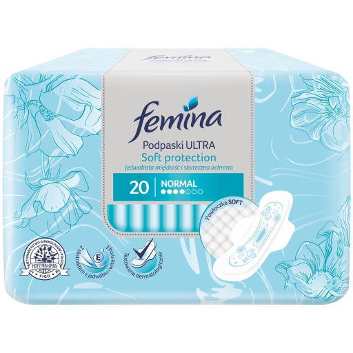 Femina Vložky Normal ULTRA Soft protection 20ks