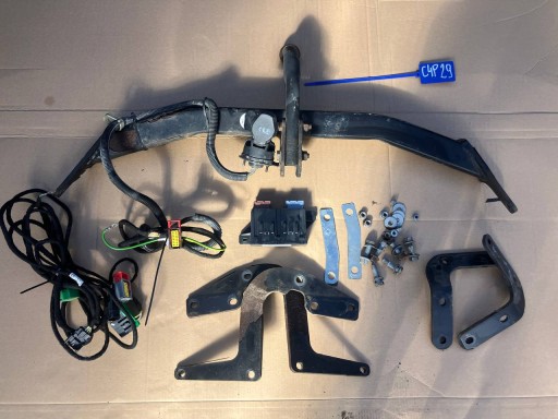 Gancio traino modulo cablaggio staffa C4 PICASSO II 1613124080 9665524180
