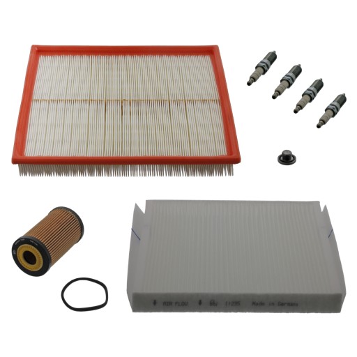 38225 - ФІЛЬТРИ СВІЧКИ КОМПЛЕКТ OPEL ZAFIRA FAMILY B 1.6 1.8