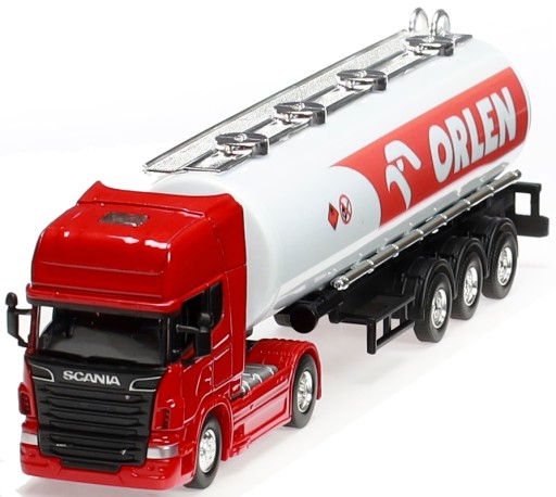 Автоцистерна TIR 1:64 truck king black