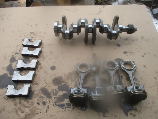 04EBT, 04EBT - Коленвал 04ебт поршни шатуны 1.5tsi daca