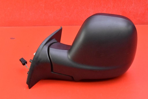 mirror left black, EU 232636103 CITROEN BERLINGO 2 II LIFT 15-21 3 PIN