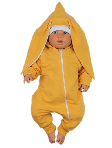 Szkrabowe.pl Жовтий комбінезон 80