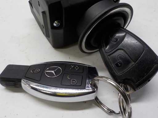 MERCEDES KLASA A W169 B W245 ignition key PILOT 2X