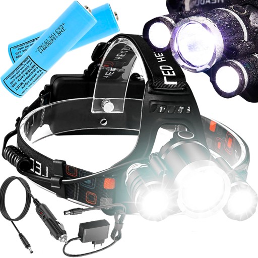 Мощный светодиодный налобный фонарь для мастерской механика