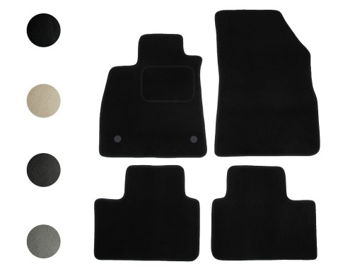 Renault Talisman 2015-Велюровые Коврики