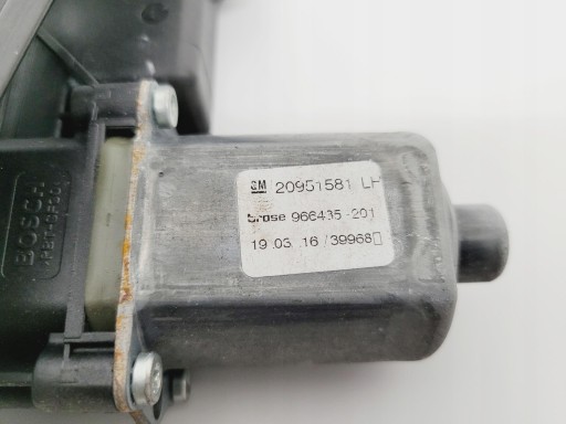 window regulator left front OPEL ZAFIRA C