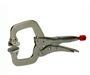 ЩИПЦІ ЗІ ЗВАРЮВАЛЬНИМ ЗАЖИМОМ KS TOOLS