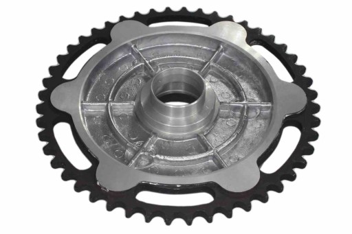 5900802600482 - ЗАДНЯЯ ЗВЕЗДОЧКА ЗАДНЯЯ MZ ETZ TS 150 АЛЮМИНИЙ PRL