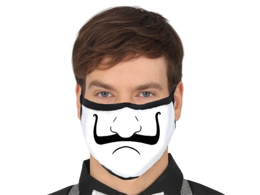 Бавовняна маска Guirca чорна 1 шт.