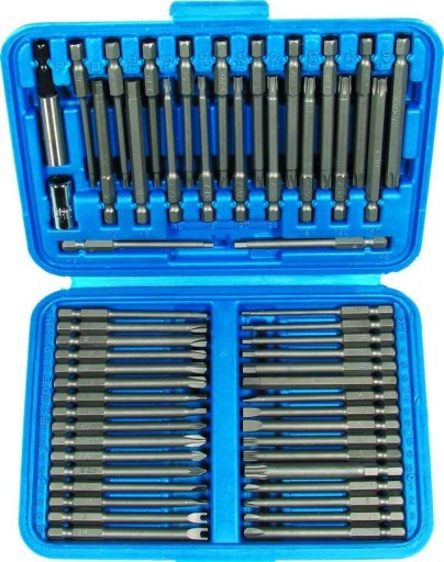 СВЕРЛА 55 шт, ДЛИННЫЕ СМЕШАННЫЕ C.1101