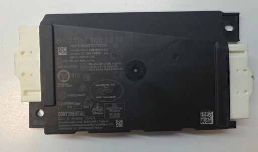 Mercedes-benz gle w167 контролер вимикання запалювання a1679004326