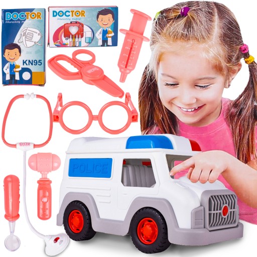 Медичний набір маленький лікар швидкої допомоги