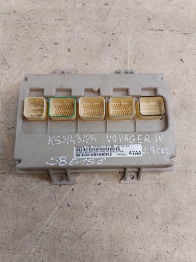 comfort control unit CHRYSLER VOYAGER IV