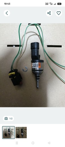 Injecteur BRC pomaranczowy Neuf typ czyszczony ultradzwiekow 09SQ99020022