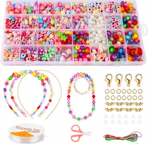 НАБІР НАМИСТИН OWL-TECH ДЛЯ БРАСЛЕТА