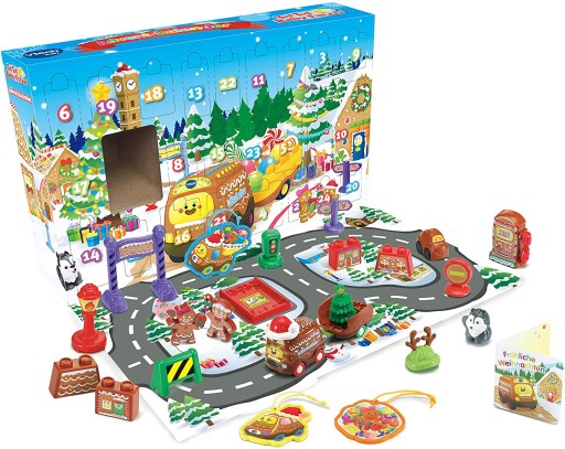 Adventný kalendár TutTut Baby Flitzer autodráha Vtech