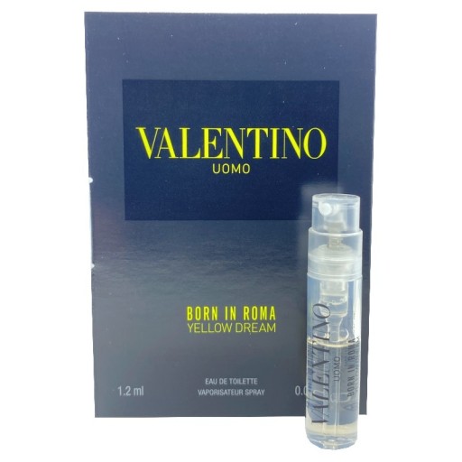 valentino valentino uomo born in roma yellow dream woda toaletowa 1.2 ml   