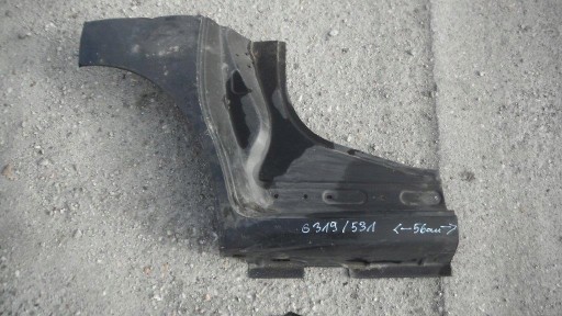 P6 - PARTNER BERLINGO III порог правая задняя обшивка 56см