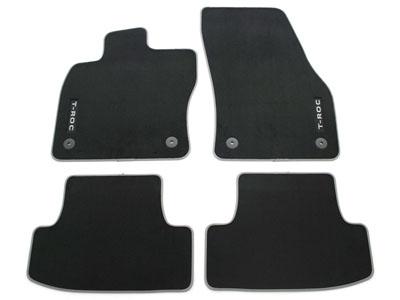 OE VAG ВЕЛЮРОВЫЕ КОВРИКИ KPL VW T-ROC 2018-