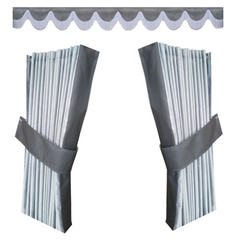 02 - Шторы для салона плиссированные DAF XG, XF DAF 106