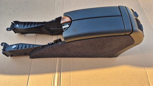 Armlehne TUNEL mitte Leder schwarzer MERCEDES W211