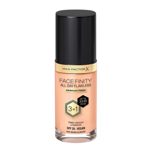 Max Factor Facefinity All Day Flawless 3v1 tekutý krycí make-up N45