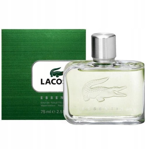 lacoste essential woda toaletowa 75 ml    uszkodzony
