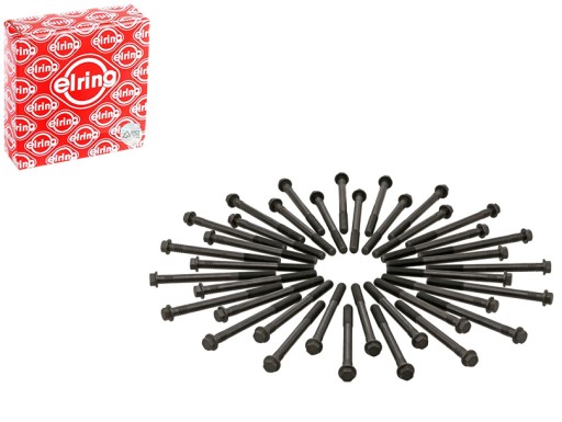 136.680 - КОМПЛЕКТ БОЛТОВ ГОЛОВКИ ЦИЛИНДРА, 38 ШТ. RVI C K KERAX MAGNUM T VOLVO