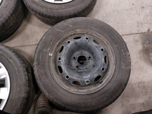 CERCHI Ferro 4 SZT 5x100 5Jx14 ET35 FI57,1 6Q0601027H VW SKODA