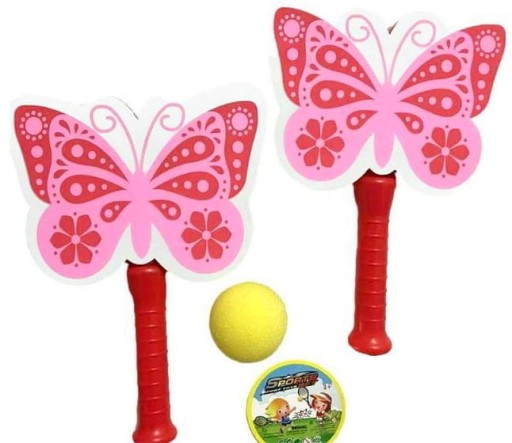 НАБІР ДЛЯ БАДМІНТОНУ, ПЛЯЖНІ РАКЕТКИ, М'ЯЧІ БАТЕРФЛЯЙ